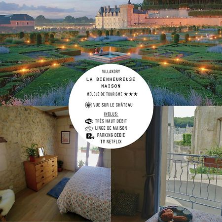 La Bienheureuse Maison, Vue Sur Le Chateau De Villandry Bagian luar foto